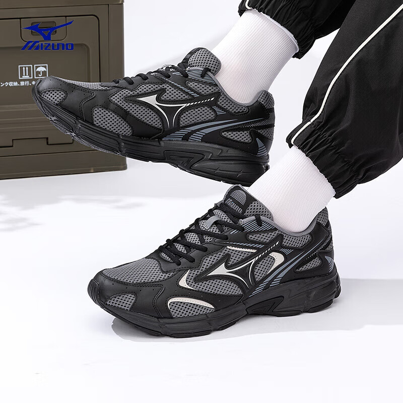 美津浓男鞋女鞋穿搭百搭运动鞋休闲SPEED2K网面透气跑步鞋流光风