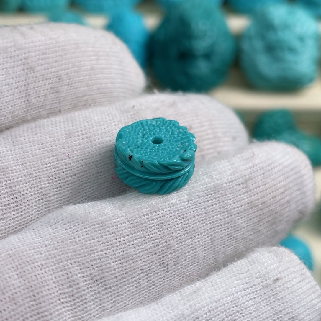 绿松石颈饰未镶嵌卡12.5-6