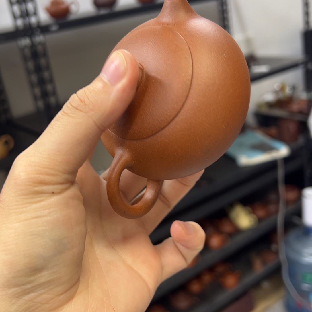 橙****紫砂茶壶宜兴紫砂壶的制作