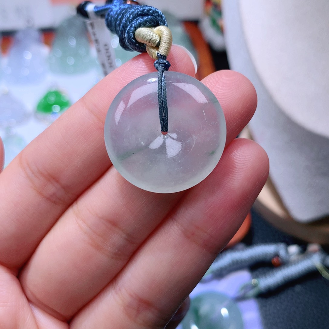 颈饰未镶嵌翡翠扣子25.5*5.2