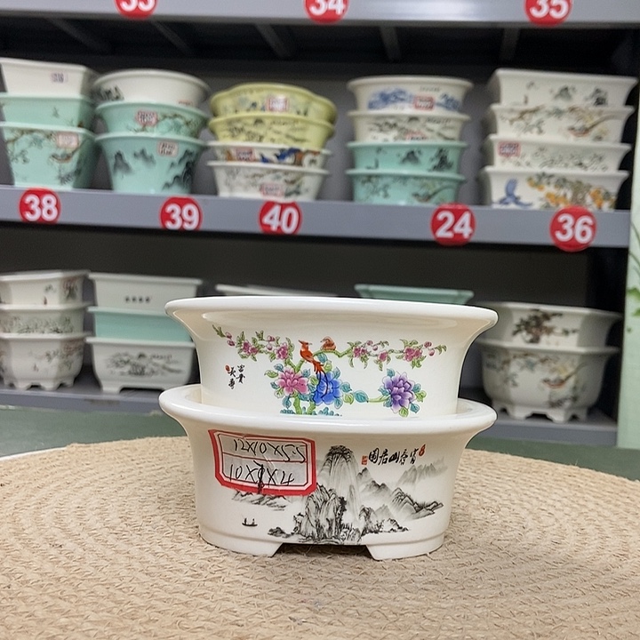 紫砂紫砂花盆0123