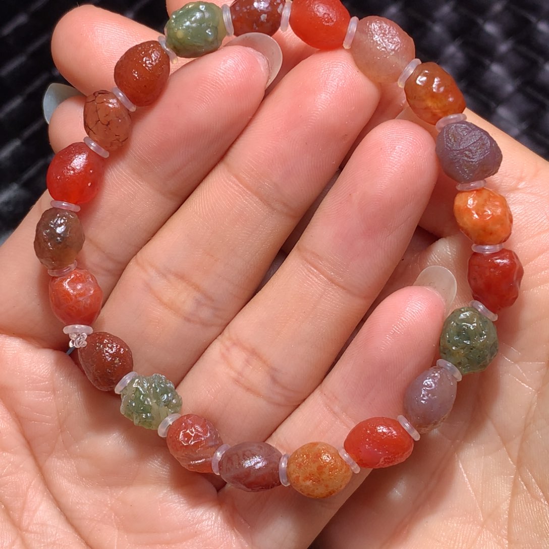 未镶嵌玛瑙/玉髓珠宝半成品