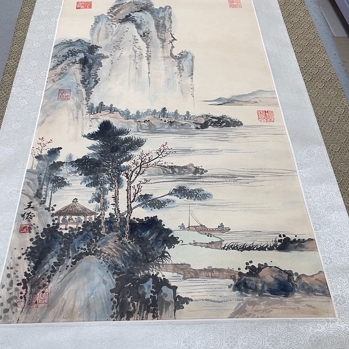 陈***2绢本画面画画画画画