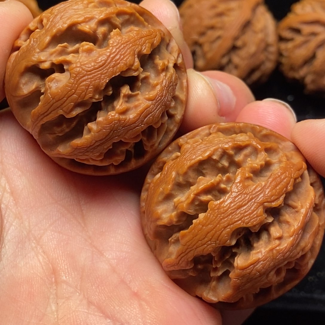 文玩核桃吊坠秦岭山脉核桃