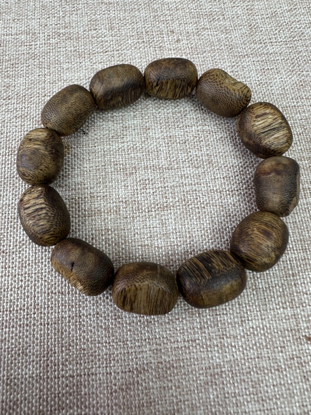 开窗留疤绿棋随型手串多样性发一1.2-1.4