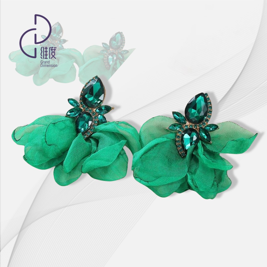 维度舞服 EH02新款拉丁摩登舞耳饰舞服饰上衣搭配摩登舞拉丁舞