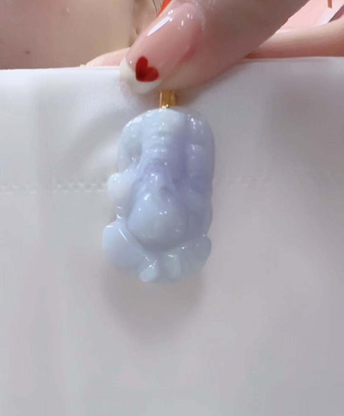 天然翡翠A货孤品吊坠123