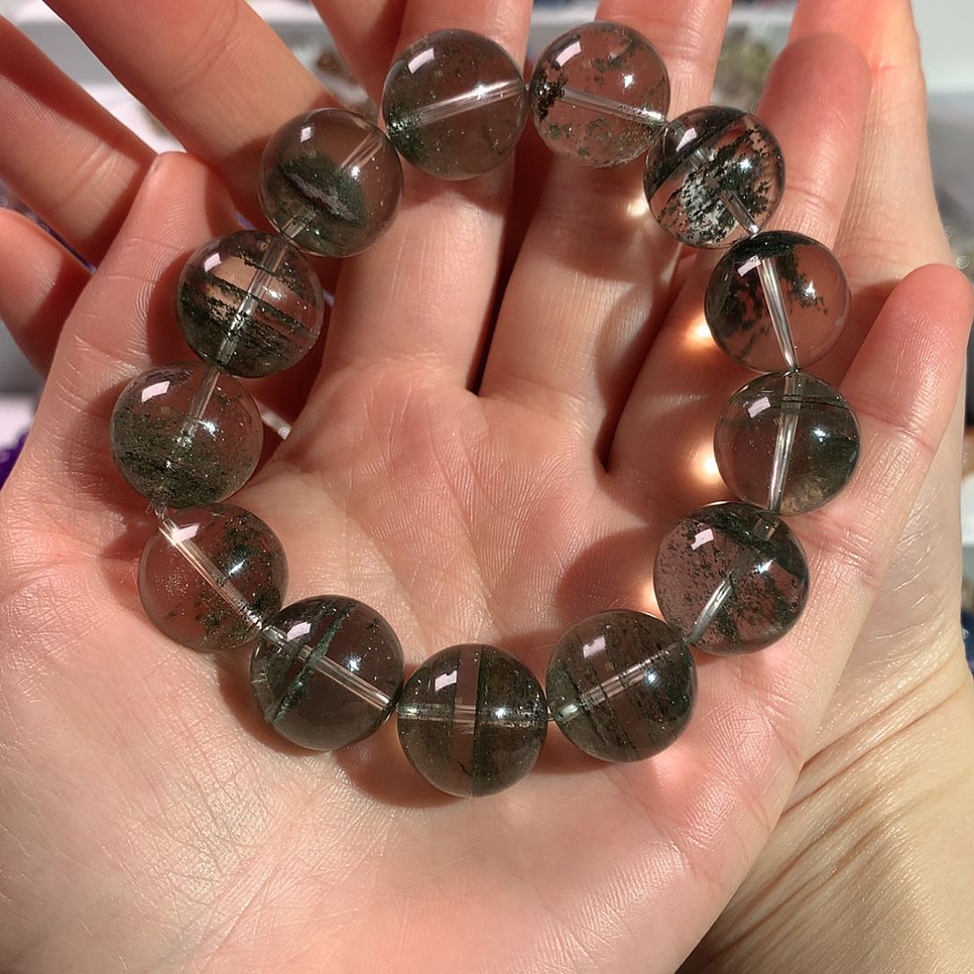 水晶手链未镶嵌天然水晶