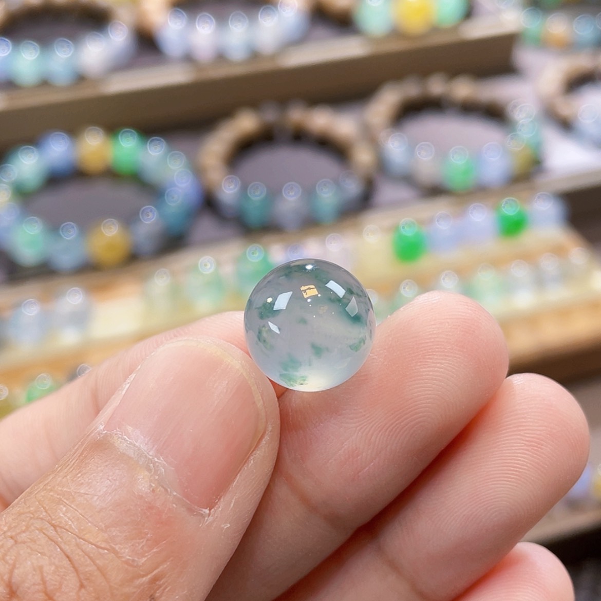【闪购商品】未镶嵌手链翡翠卡13冰飘花
