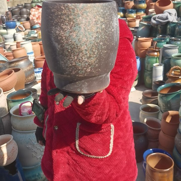 红陶口19高24瑕疵