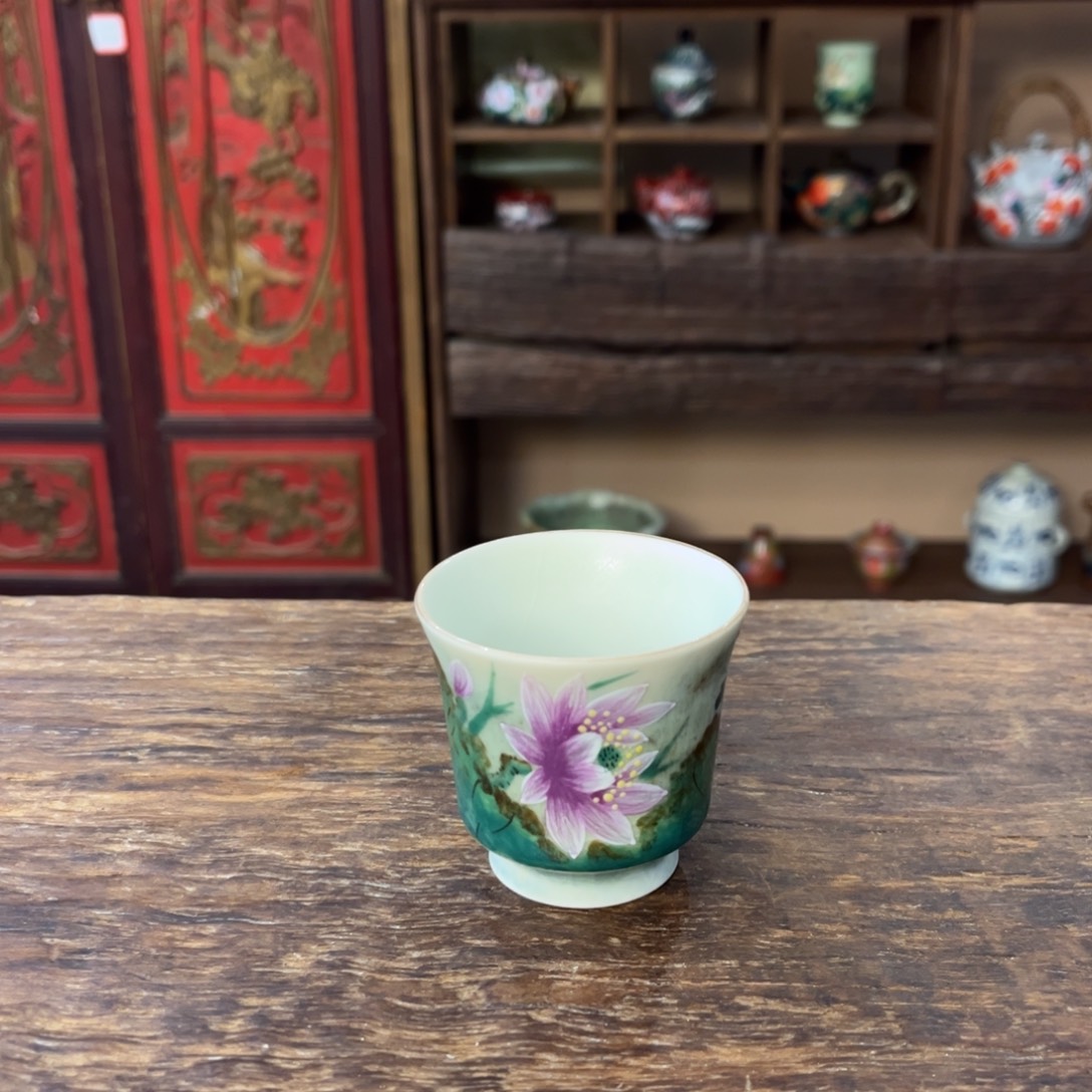 景德镇柴烧手工手绘陶瓷