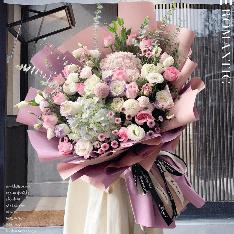 全国配送家用花束新鲜网红鲜花花期花束鲜花生日速配康乃馨大号
