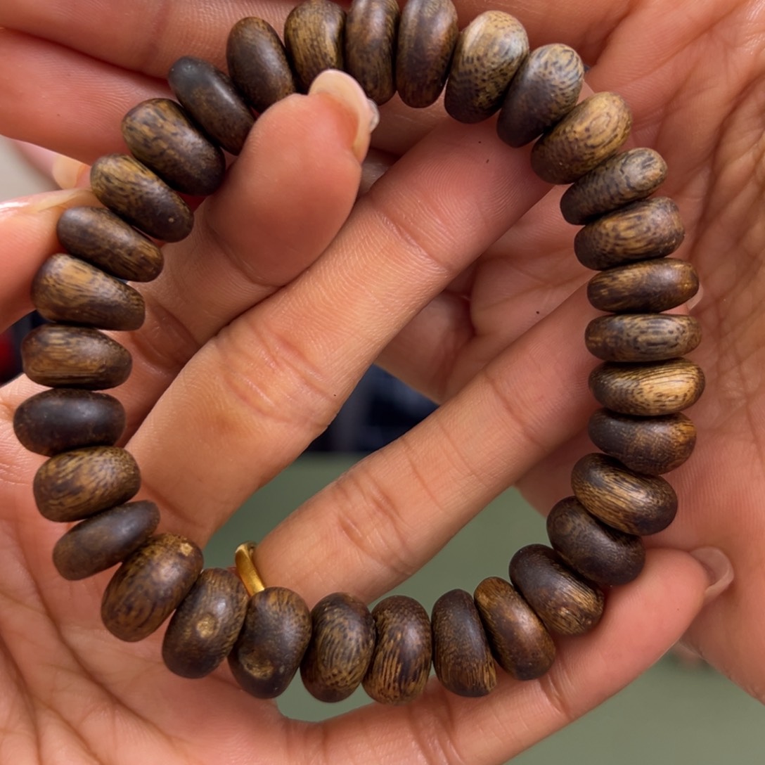 沉香手串乌身树钉卡1.2/16g单圈多样性发一
