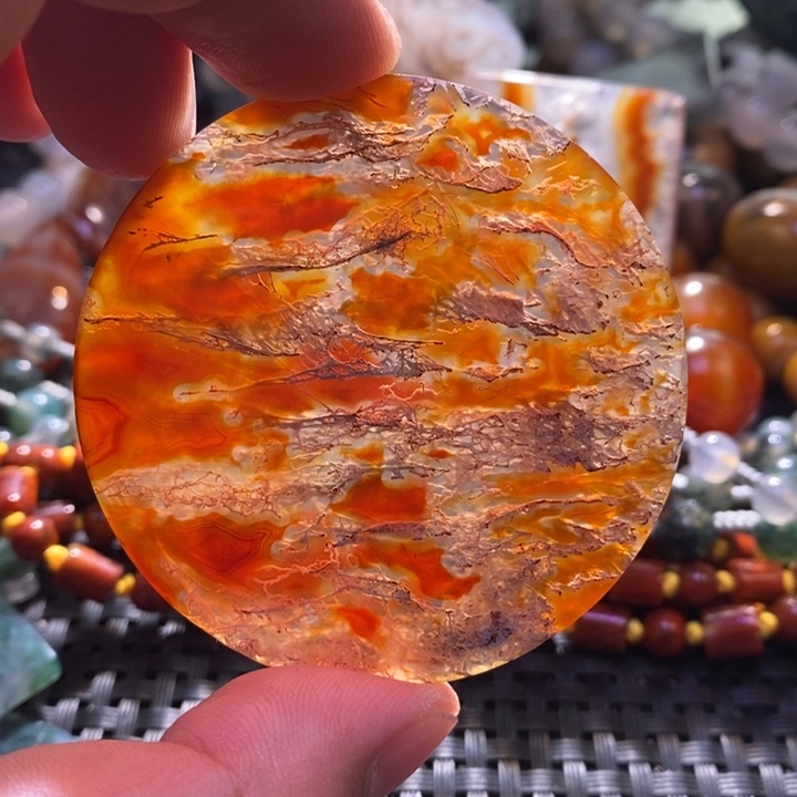 【闪购商品】玛瑙/玉髓颈饰未镶嵌以**后