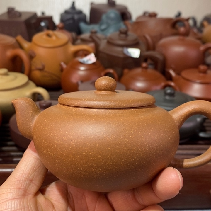 茶壶紫砂微瑕处理一把