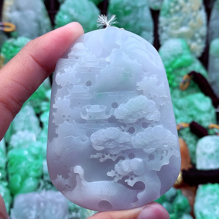 翡翠吊坠(不含链)未镶嵌
