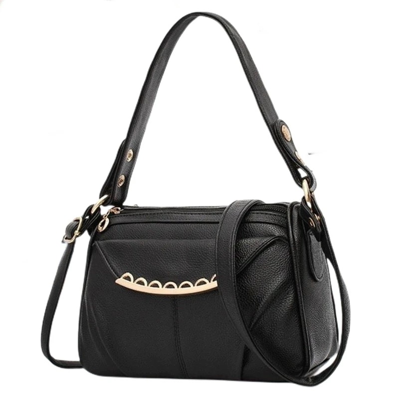 A001新款潮女小包包女式包斜挎妈妈包中年女包单肩百搭小方包