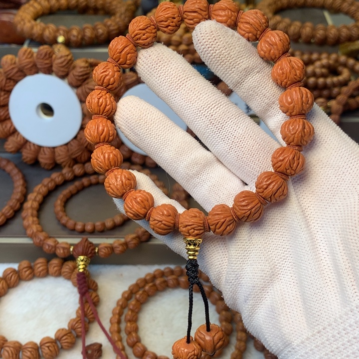 手串桃核秦岭龙纹