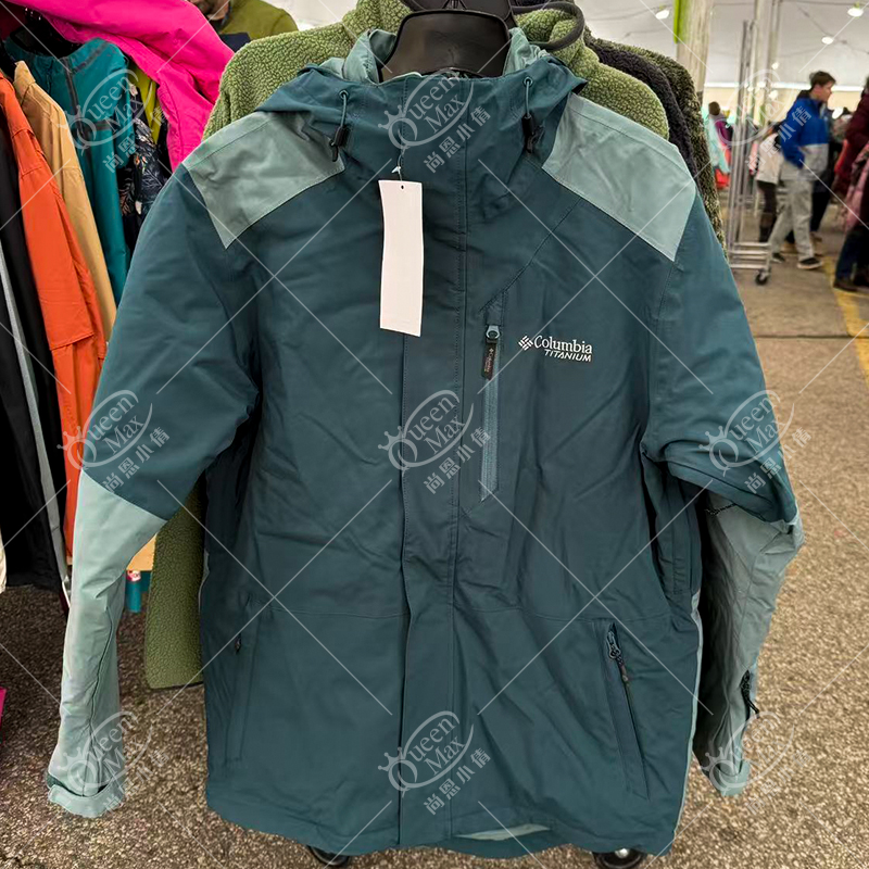 COLUMBIA/哥伦比亚 男款钛金系列三合一冲锋衣2050571-414