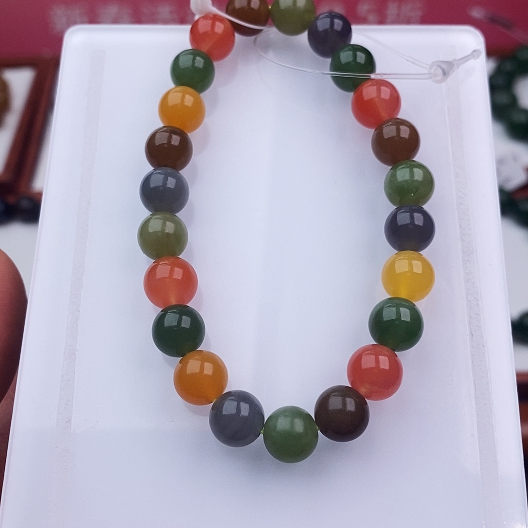 和田玉手链未镶嵌