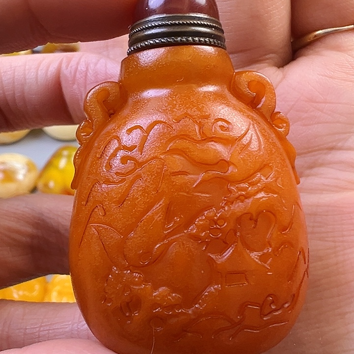 蜜蜡颈饰未镶嵌蜜蜡
