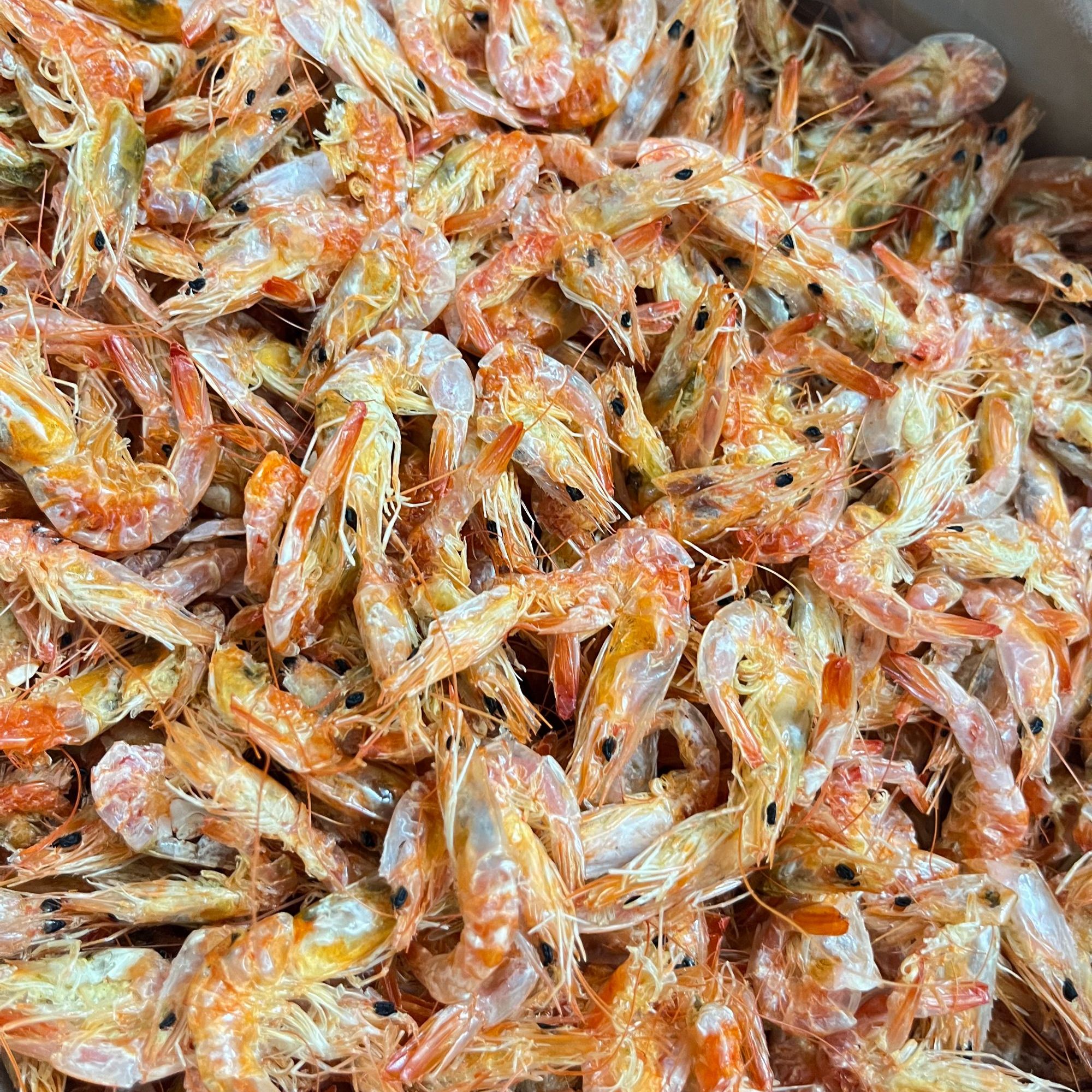 A本港即食虾干野生烤虾干对虾干海鲜特产零食小虾干海虾烤制新鲜