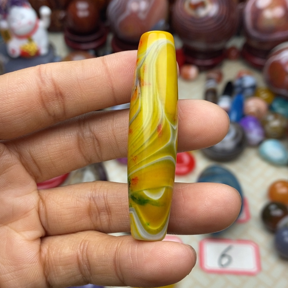 喜***）玛瑙/玉髓未镶嵌颈饰