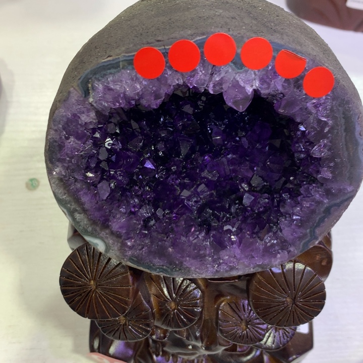 紫晶大型摆件（非配饰）未镶嵌