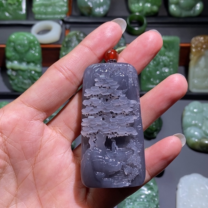 和田玉挂件未镶嵌