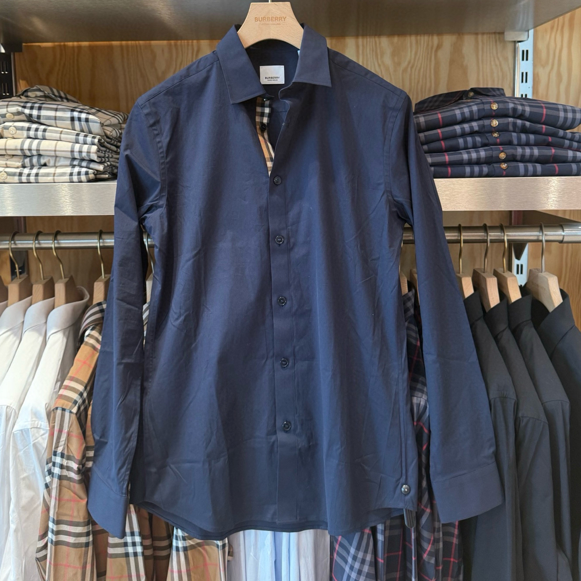 未使用 BURBERRY/博柏利 巴宝莉 男装 长袖 衬衫 80914311