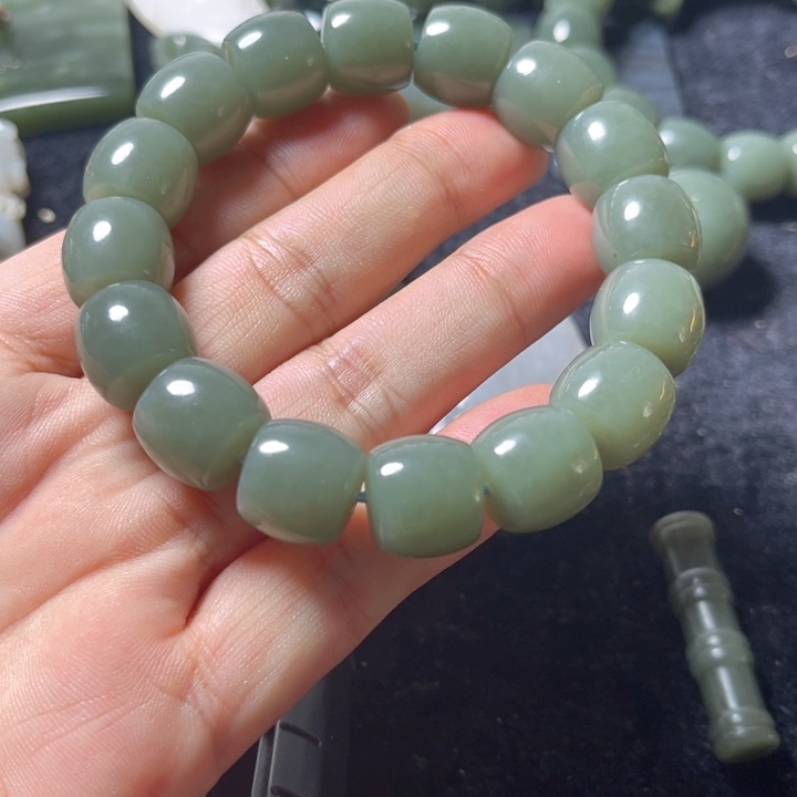 文***〜手串未镶嵌和田玉14