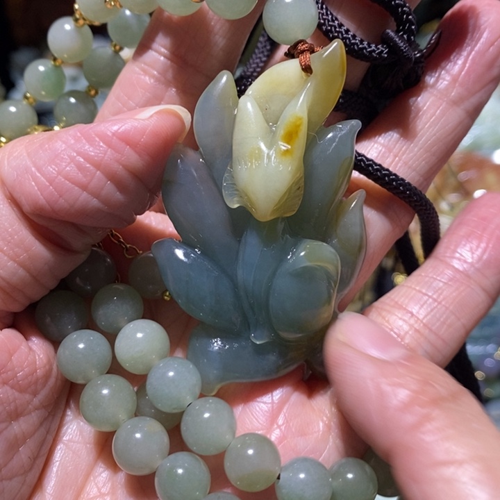 岫玉岫玉吊坠未镶嵌