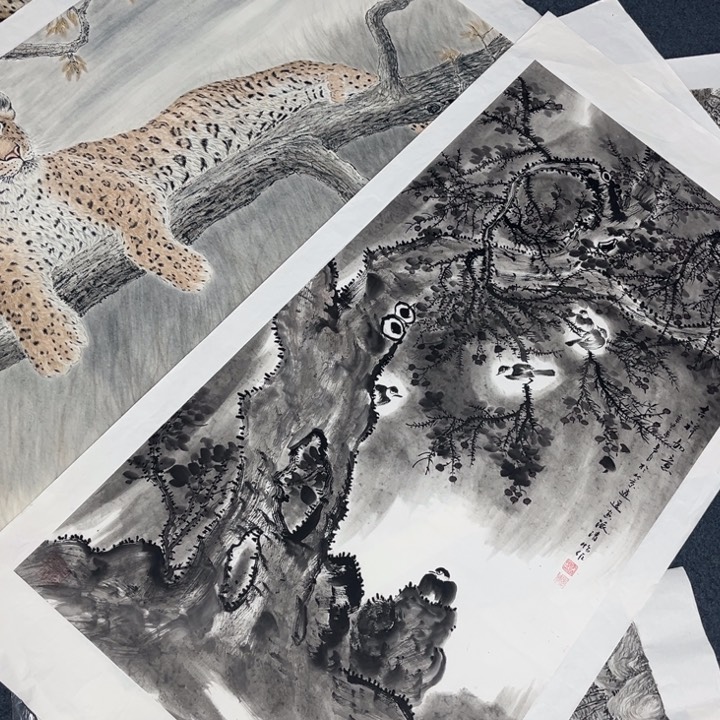 国画敬****辑绘画手绘作品