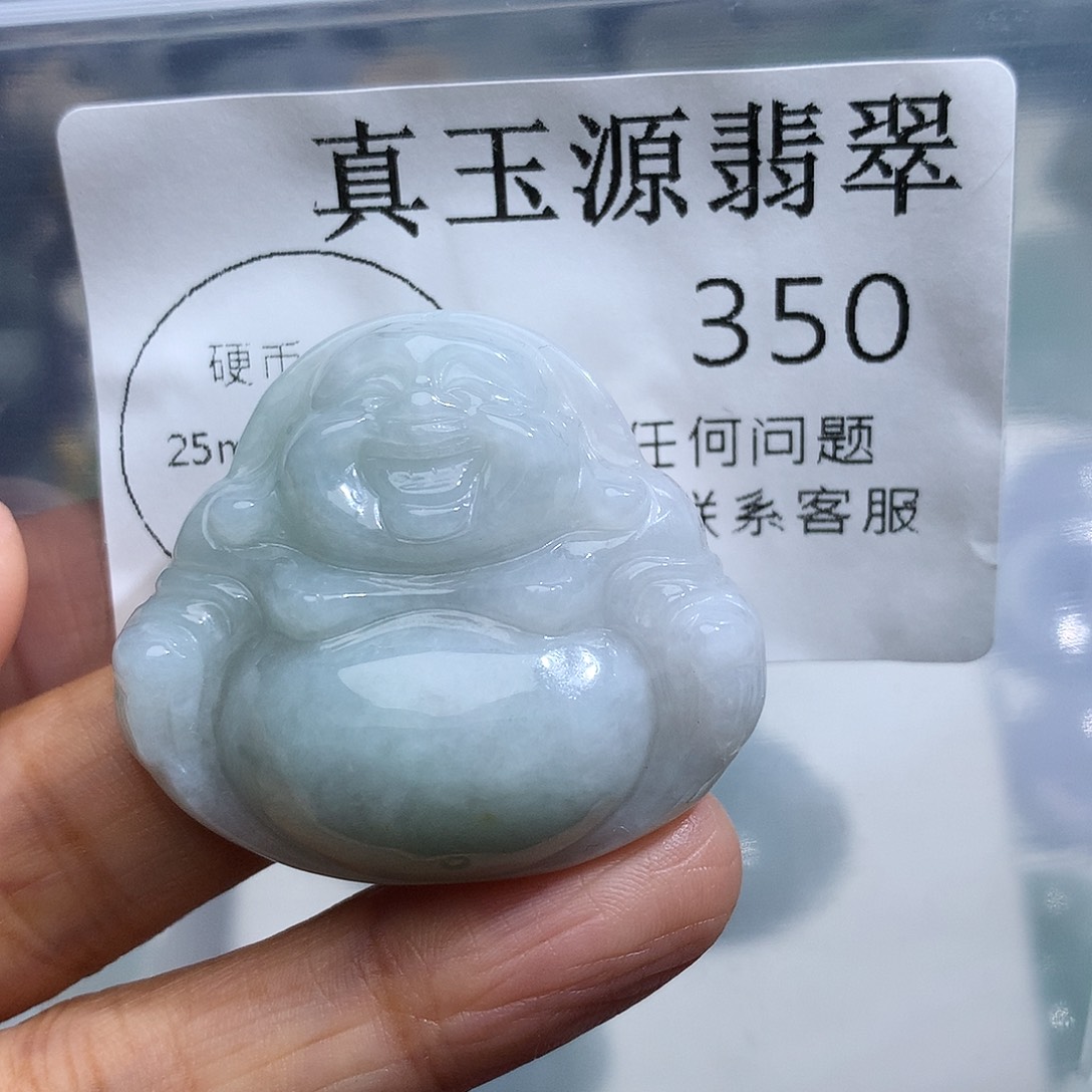 翡翠未镶嵌颈饰350