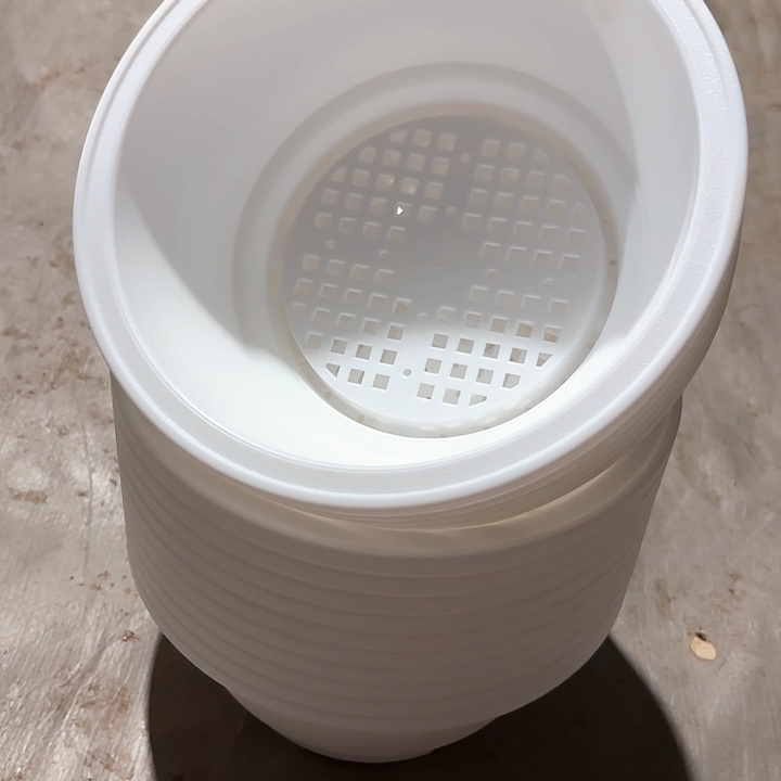 20公分白色韩盆13个