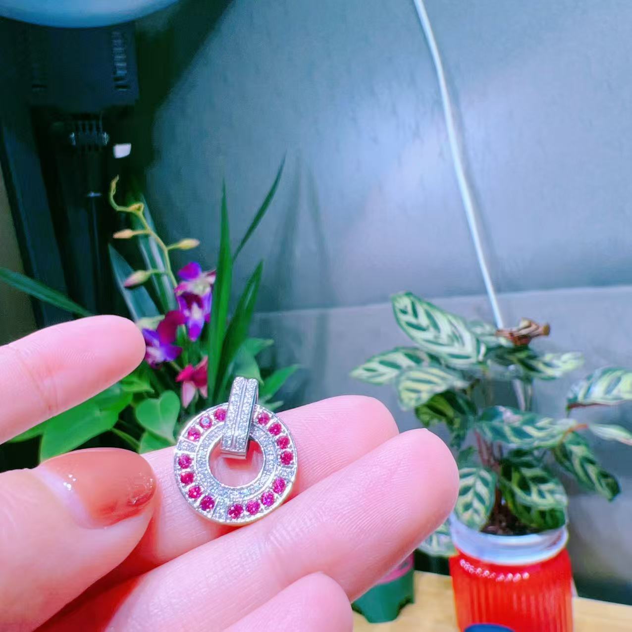 铂金Pt950吊坠  7.52克