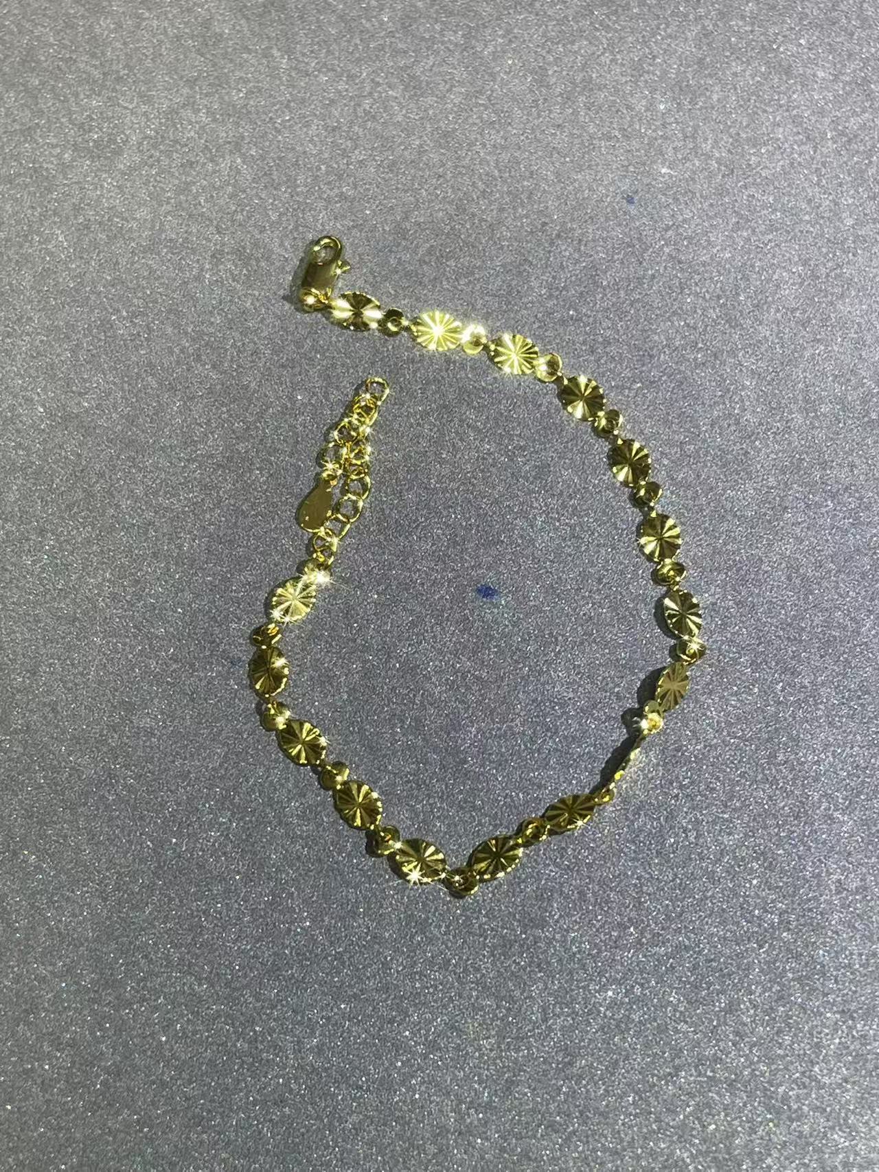 a4058黄色车花手链多样发