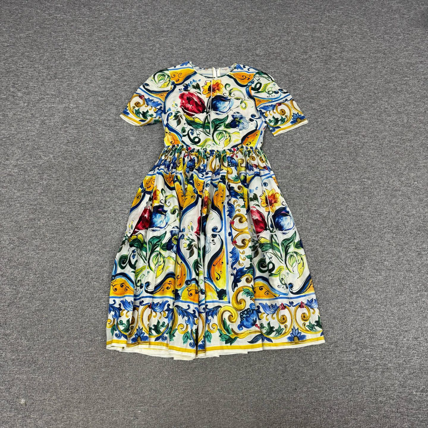 99新 AMIPARIS DG 花卉连衣裙40码