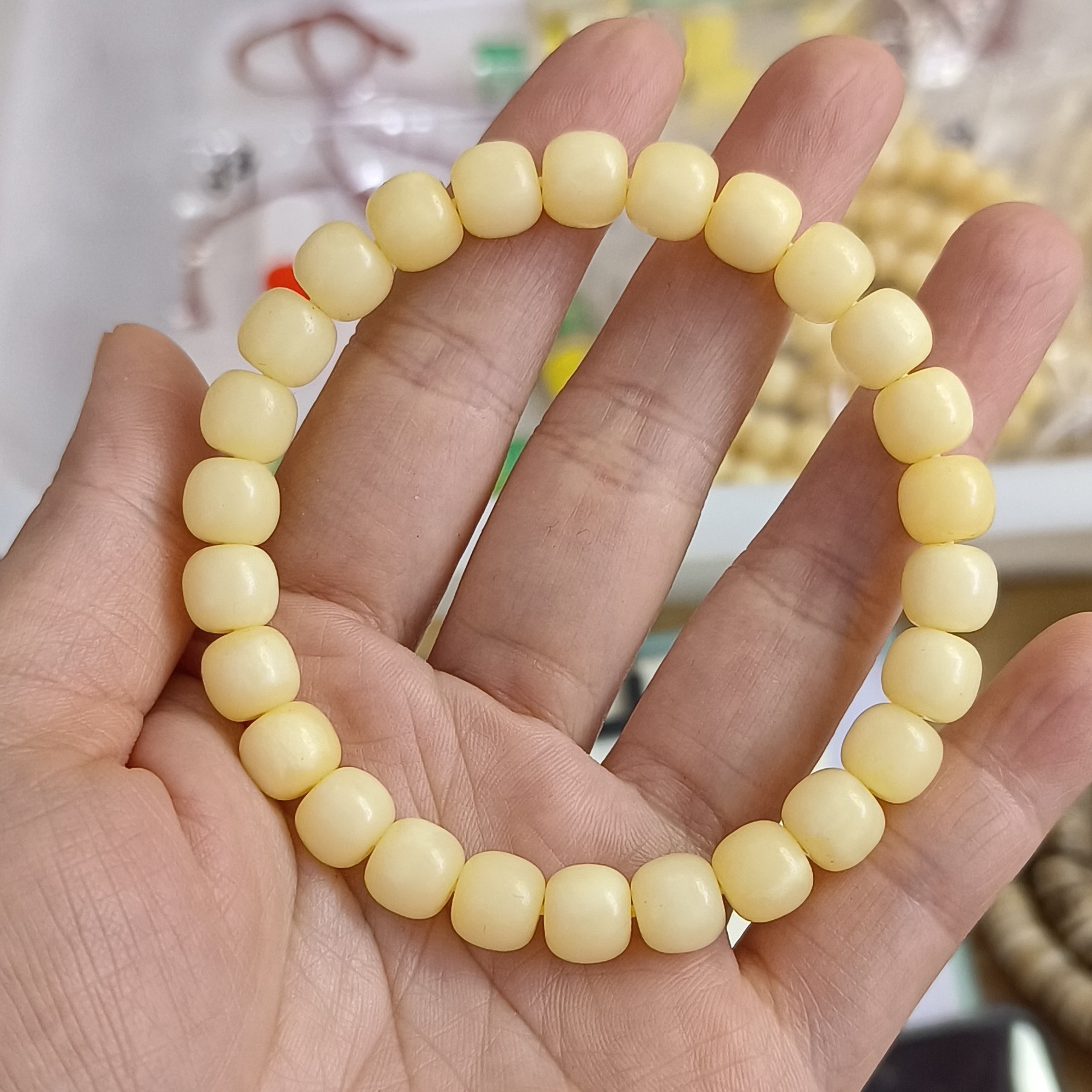 驼骨黄润瓷白老型单圈可一物一图挑选