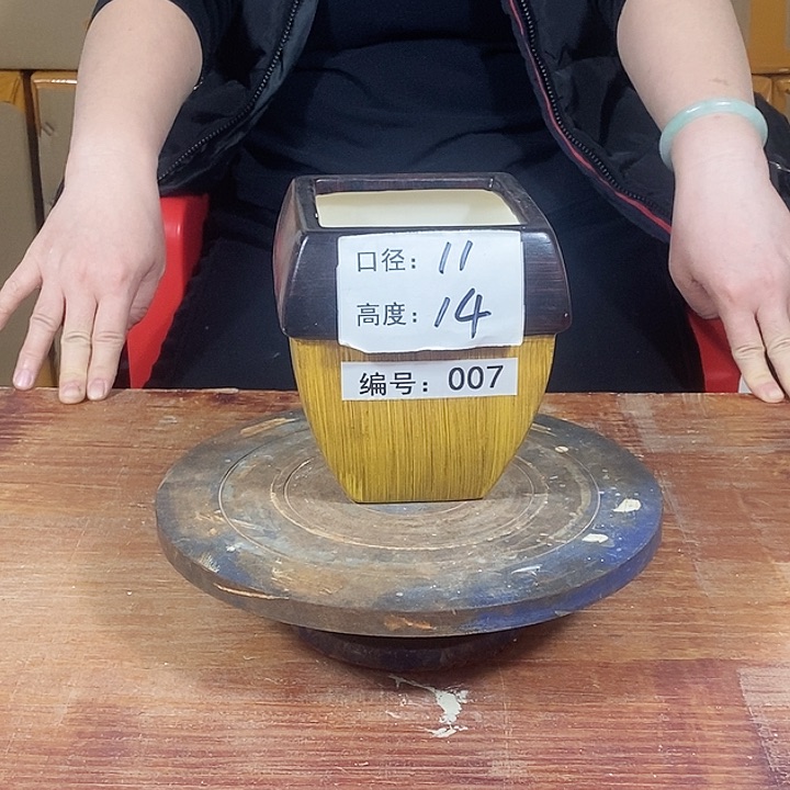 陶瓷微瑕花盆-007-2