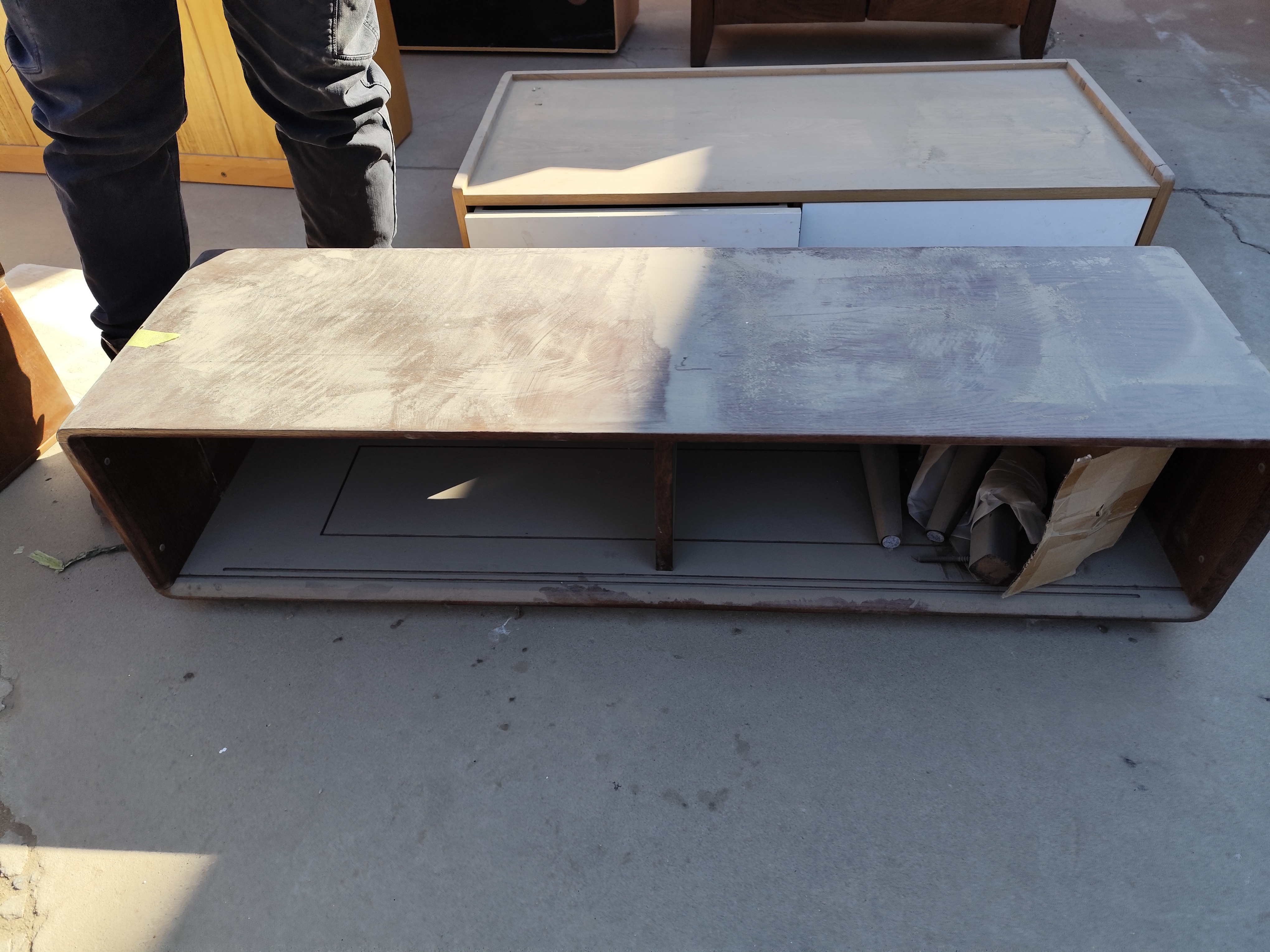 柜子 橡木 128*35*30 瑕疵无售后 1