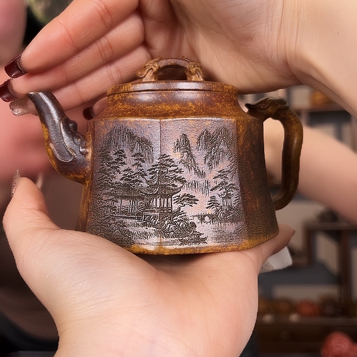 紫砂茶壶宜兴紫砂工艺