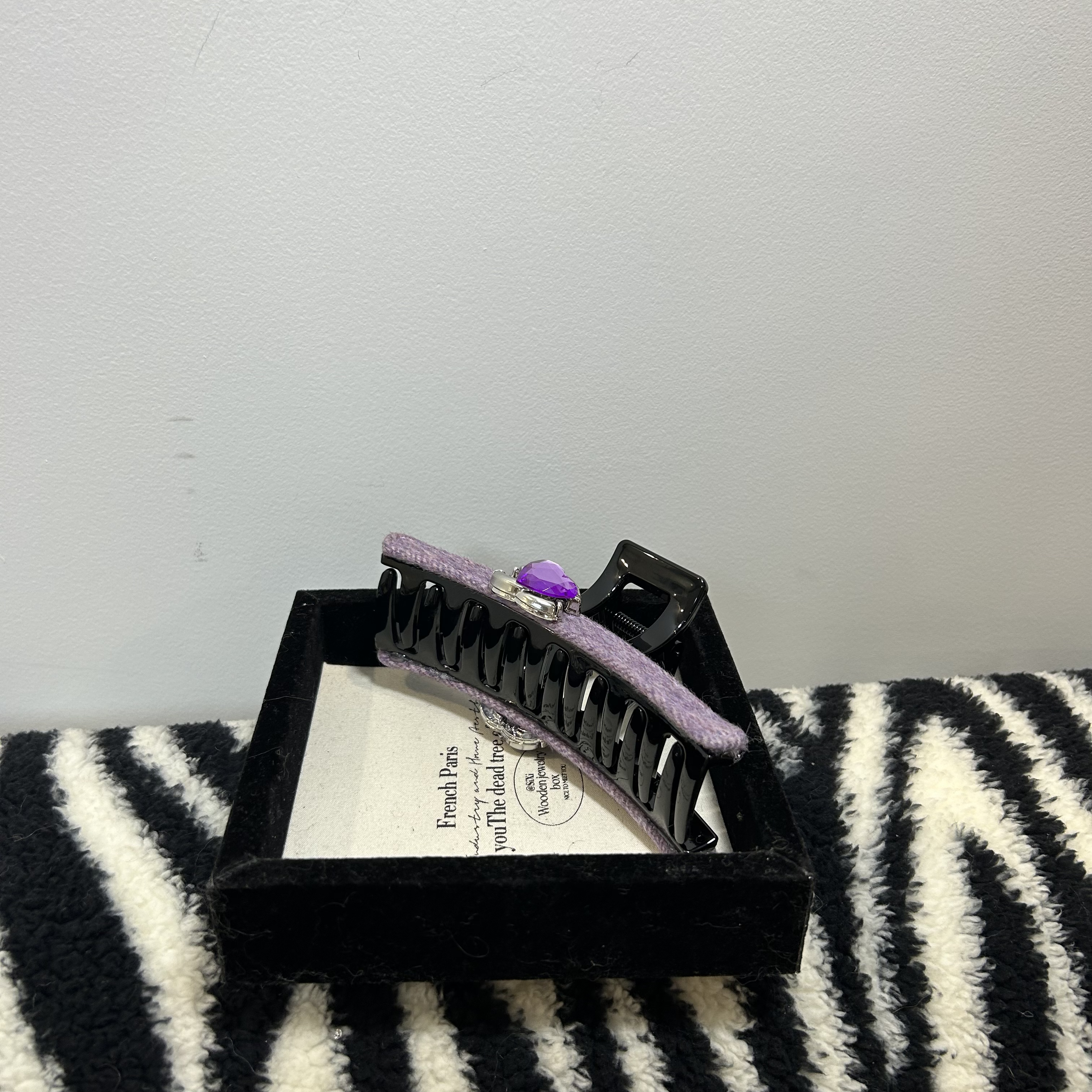 臭臭紫色抓夹FJ1774