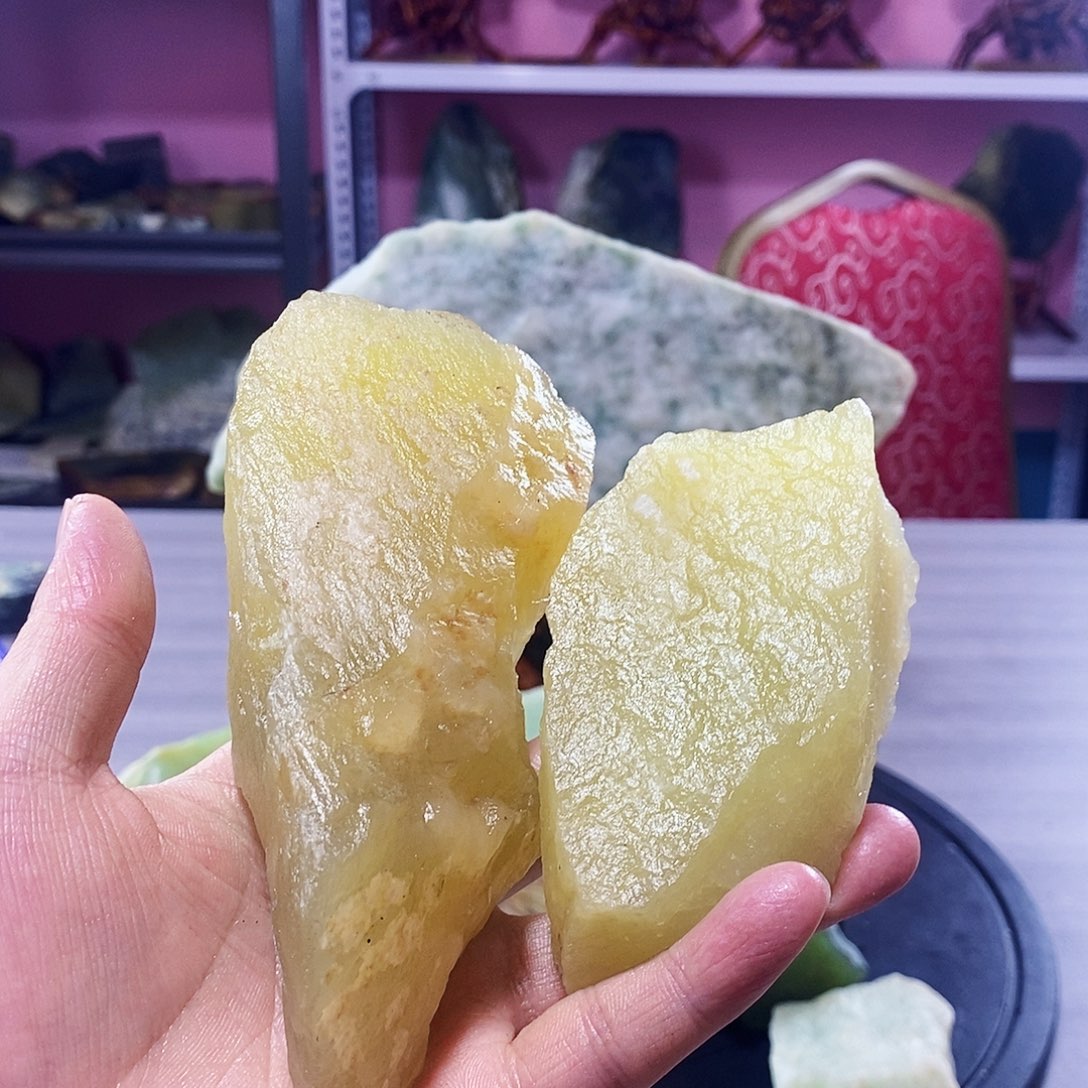 国***蛇纹石玉未镶嵌岫玉原石蛇纹石玉