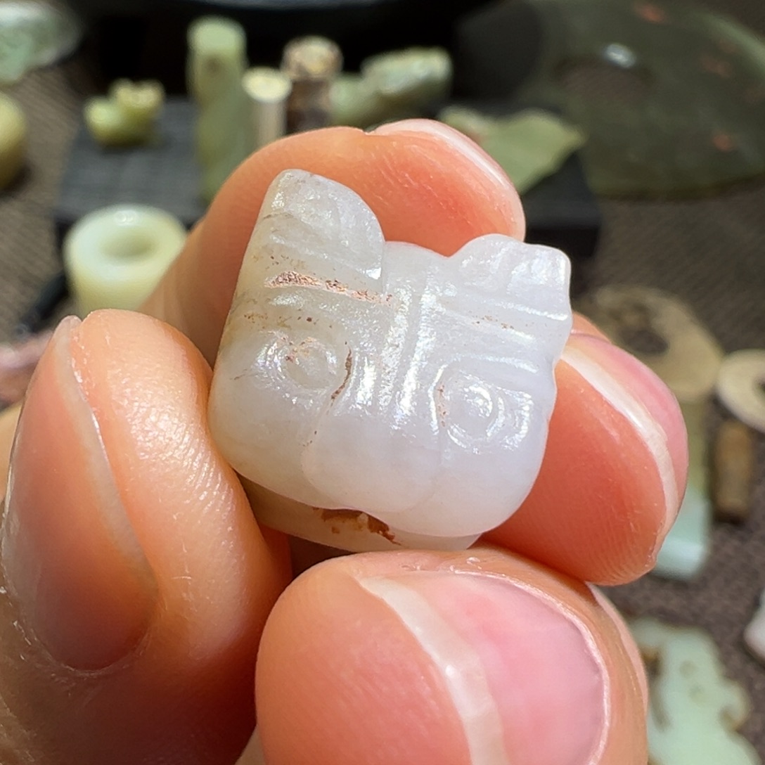 G***9和田玉未镶嵌挂件