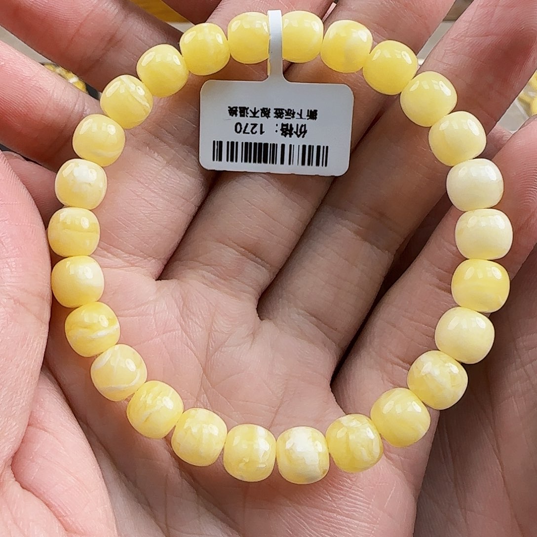 琥珀裸石未镶嵌蜜蜡