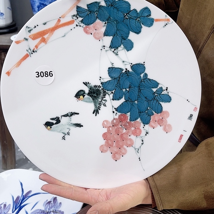 摆件吴义松陶瓷直播间3086