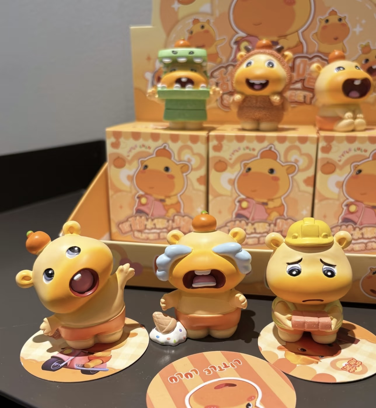 【阿V精选】官方正品潮玩超甜水豚小噜噜系列盲盒公仔手办摆件礼物