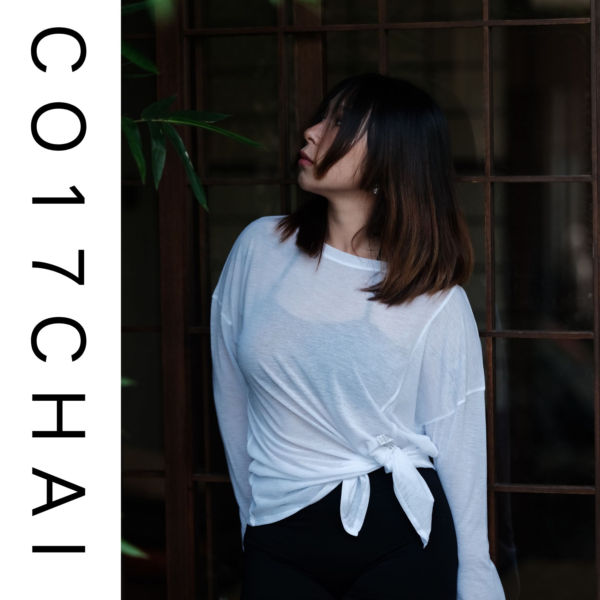 CO17CHAI透气宽松速干超轻运动跑步套装运动夏季外搭上衣开叉罩衫