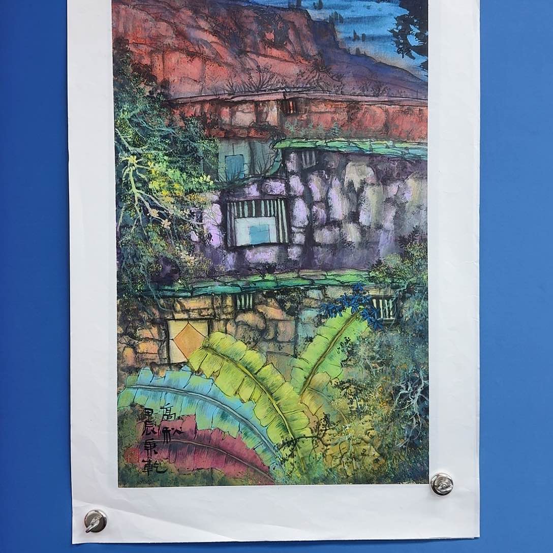 国画多次参加国内外大型